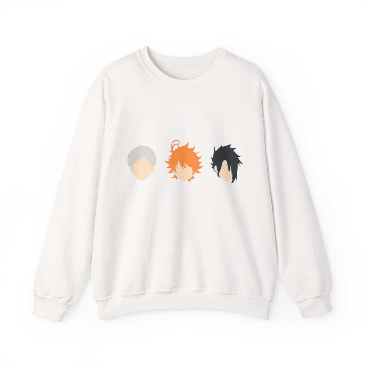 The promised neverland minimal characters Crewneck T-Shirts - Official Sweatshirts merchandise